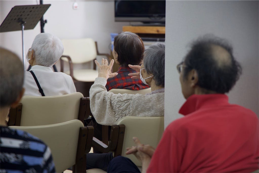 ガーデンコート平塚 マリンバ演奏会