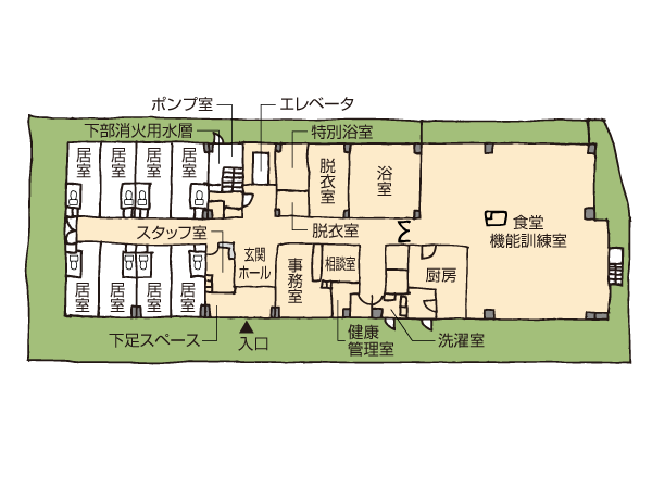 スーパー・コート箕面小野原 間取図