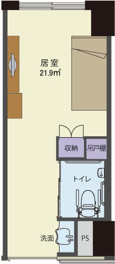 マザアス札幌 間取図