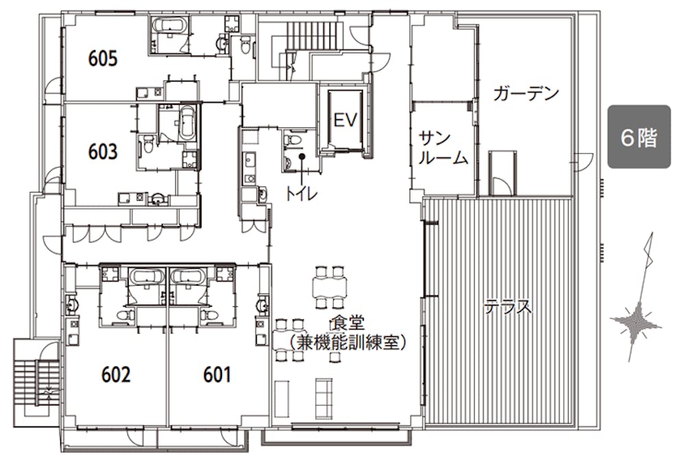 イリーゼ鶴舞 間取図