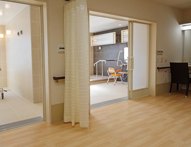 リアンレーヴ草加 脱衣所