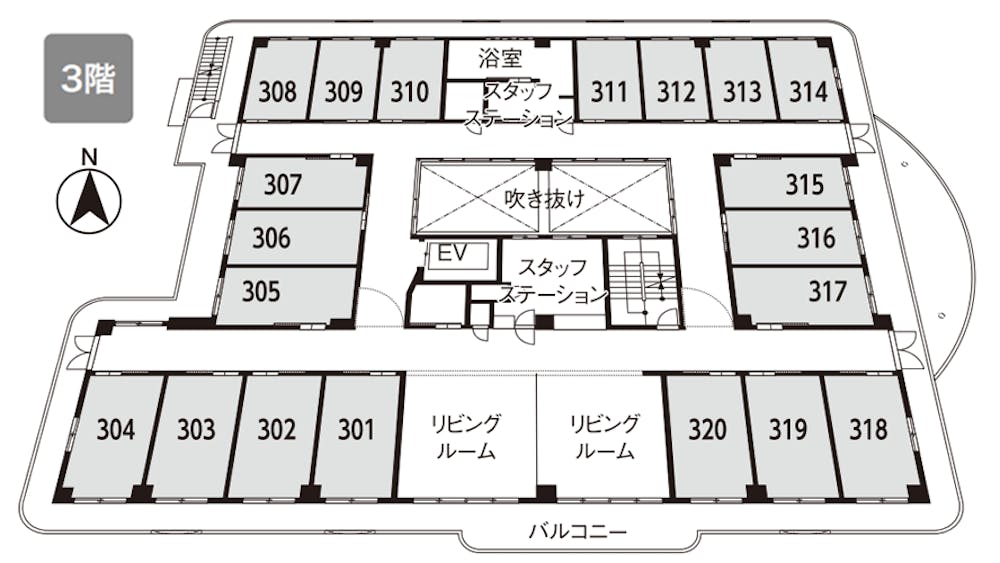 イリーゼ八王子 間取図