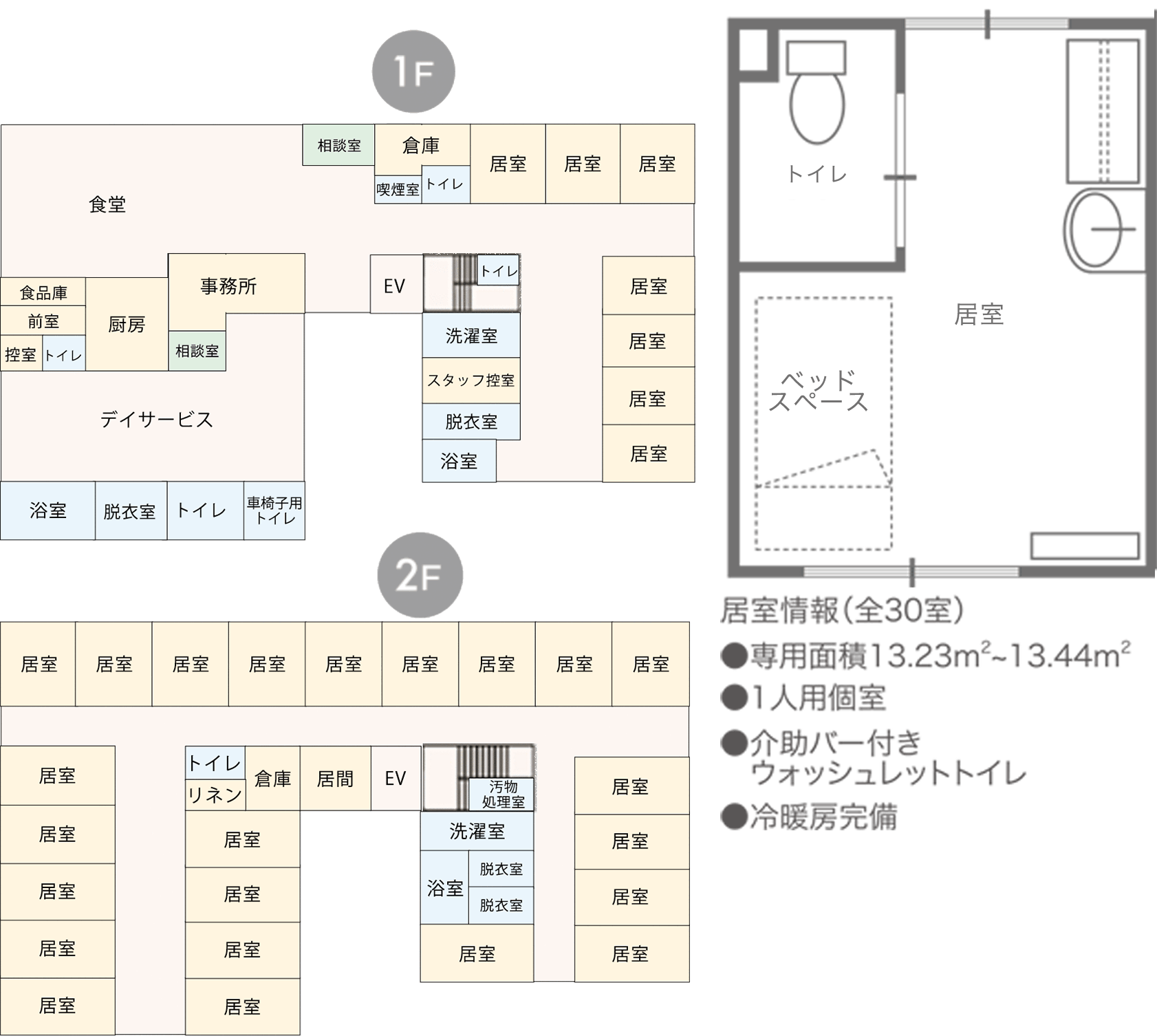 アリビオ長嶺南Ⅱ 間取図