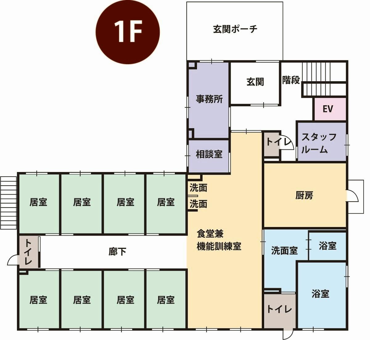 ケアガーデン高針 間取図