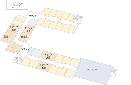 グッドエイジングクラブ古正寺の杜 間取図