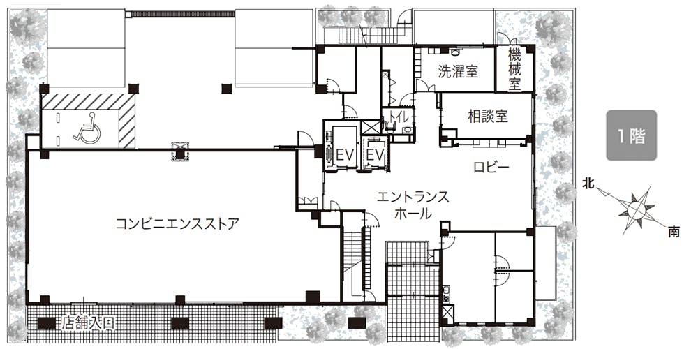 イリーゼ船橋はさま 間取図