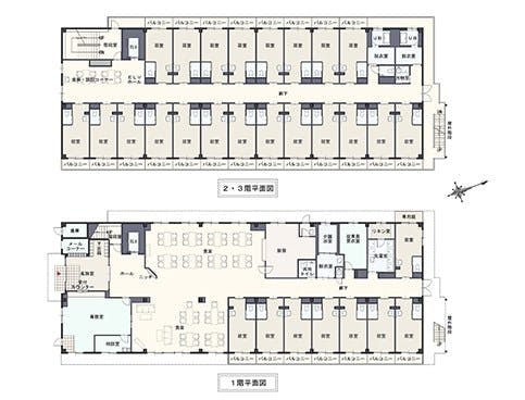 ケア・キューブ高柳 間取図