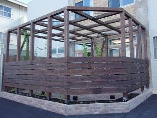 いろどりの家あぼし テラス