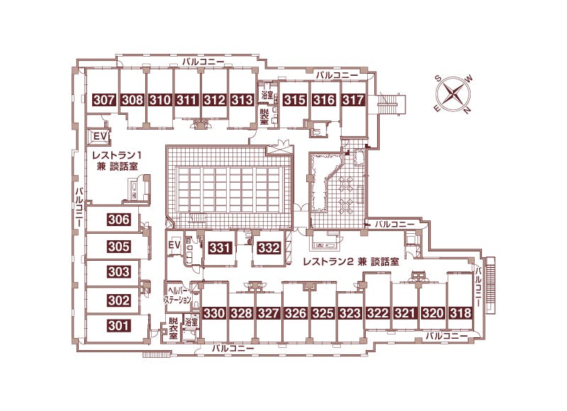 ロングライフ神戸青谷 間取図