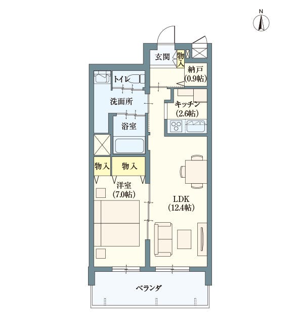 ヘーベルVillage練馬春日町 間取図