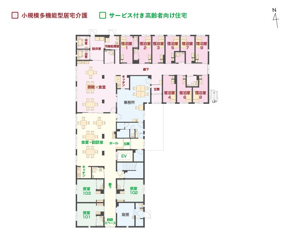 エイジフリーハウス船橋習志野台 間取図