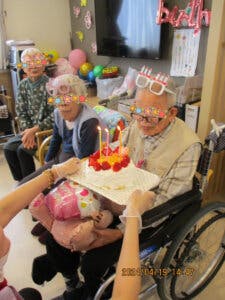 グループホームサライ上豊田 お誕生日会