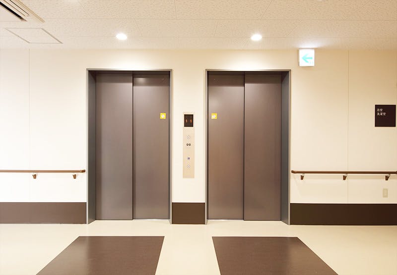 ウィズホスピタル千葉白井 エレベーターホール