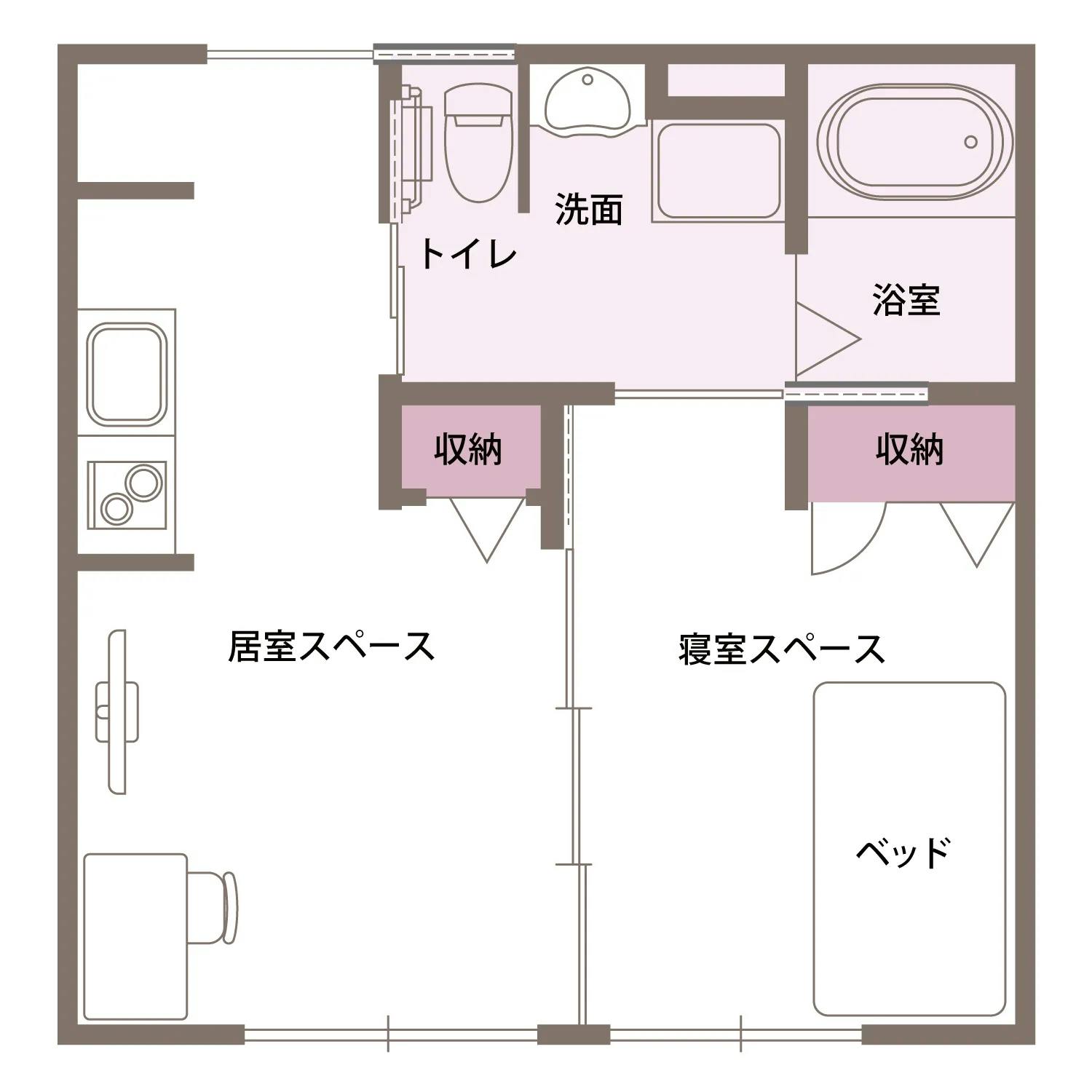 グランドマストやさしえ松戸八柱 間取図