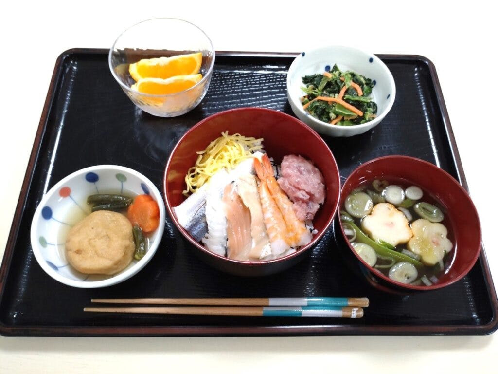 グループホームちいさな手横浜つるみ イベント食
