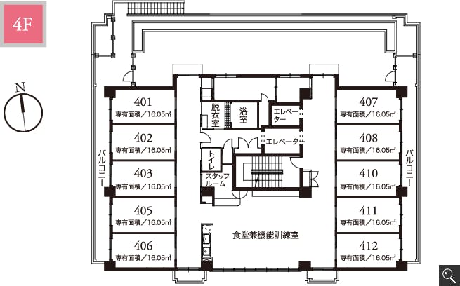 杜の癒しハウス文京関口 間取図