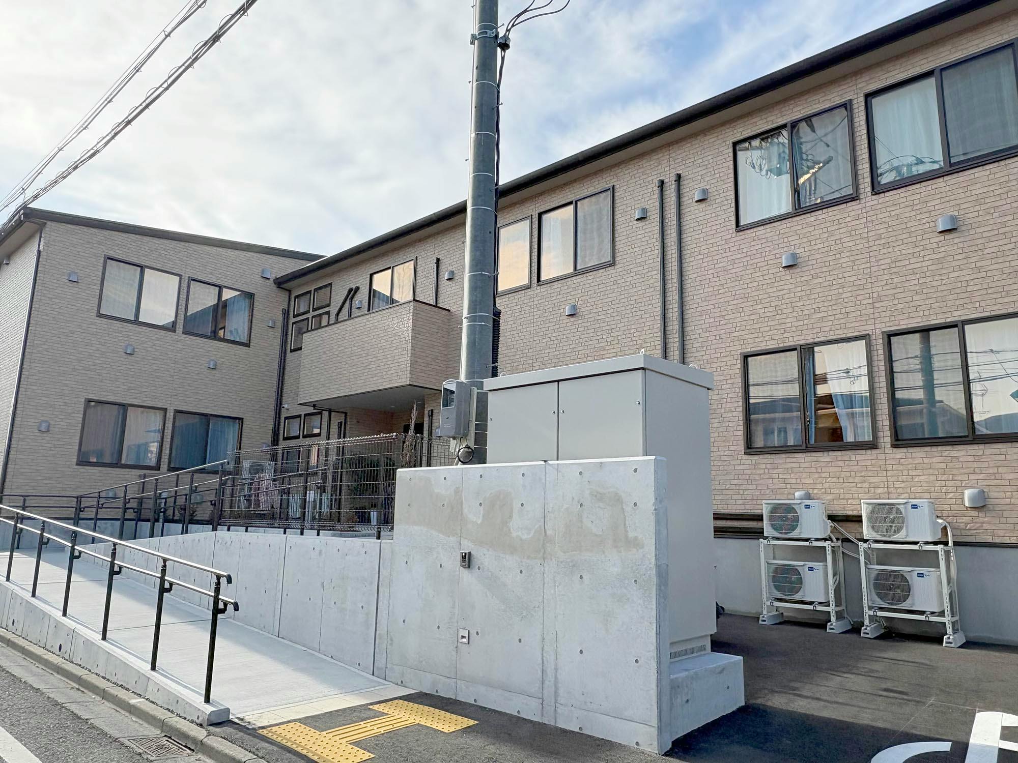 有料老人ホームはなあかり 外観