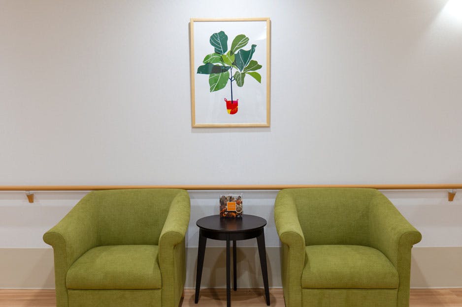 リアンレーヴ緑園都市 地下廊下