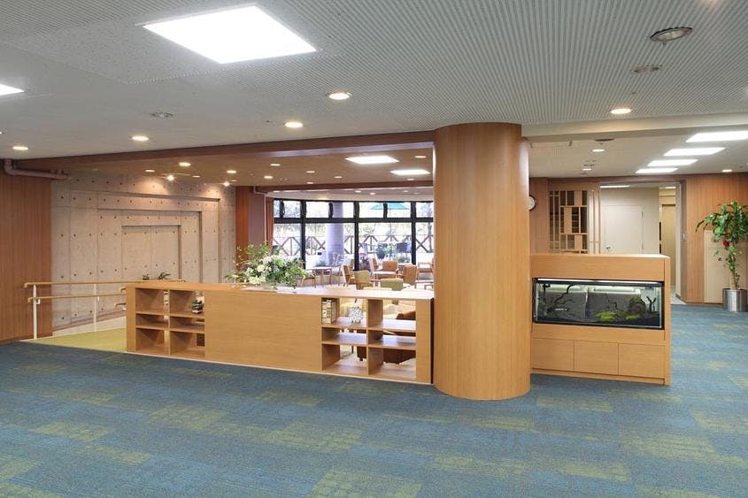 メディカルホームくらら青葉台 1F エントランスラウンジ