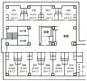 芦屋アラベラの家 間取図