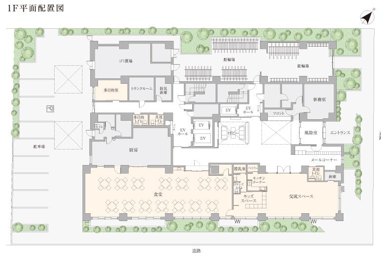 グランドマスト勝どき 間取図