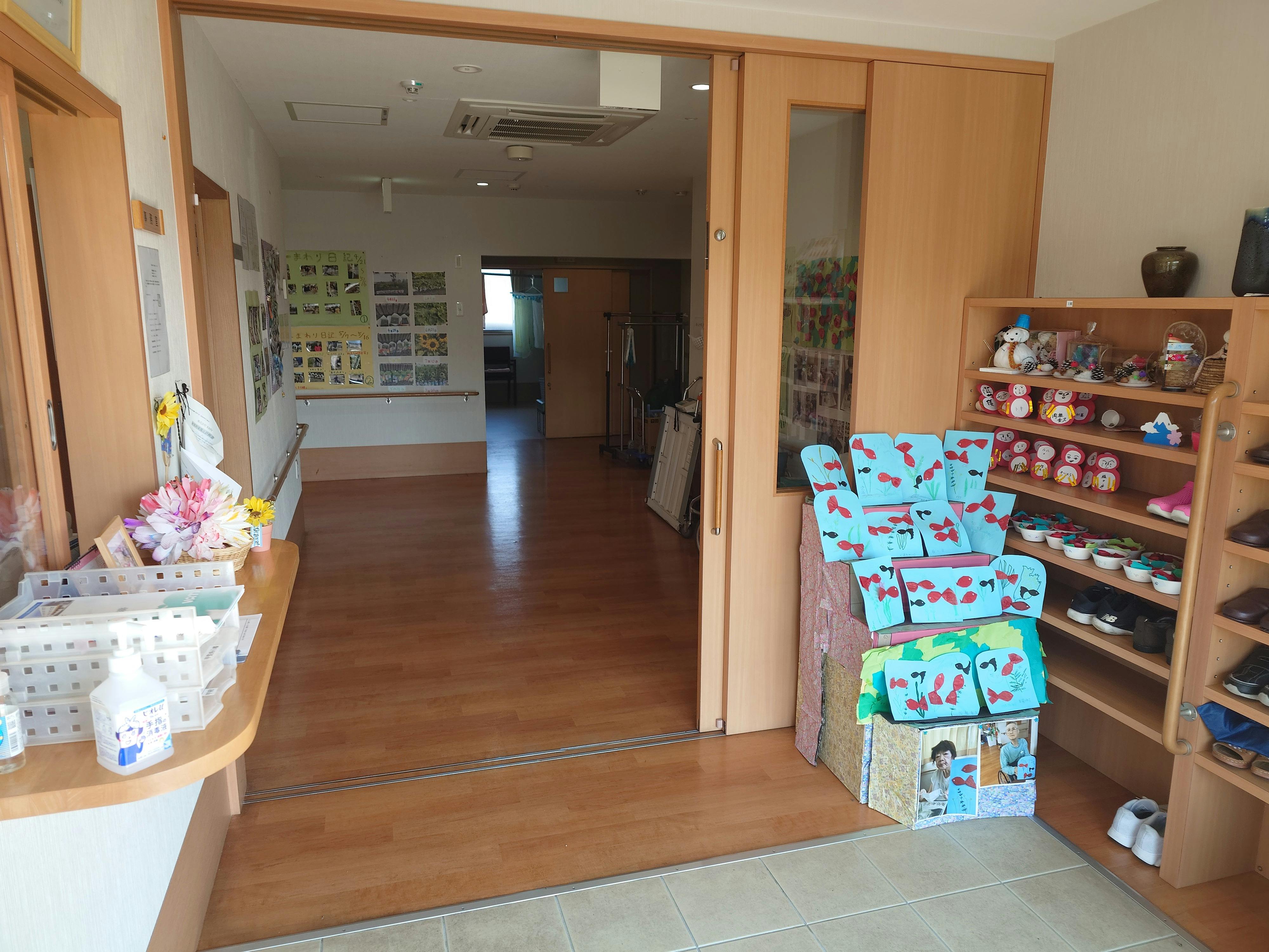 ふるさとホーム甲斐下今井 玄関