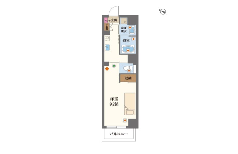 グランドマスト新丸子 間取図