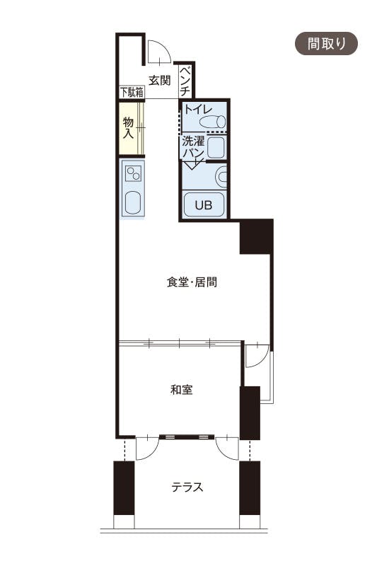 ライフ・イン京都 間取図