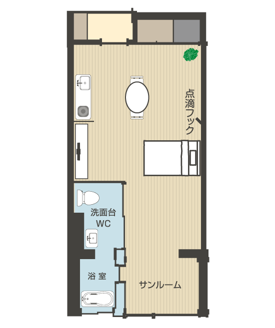 ゆずり葉の森 間取図