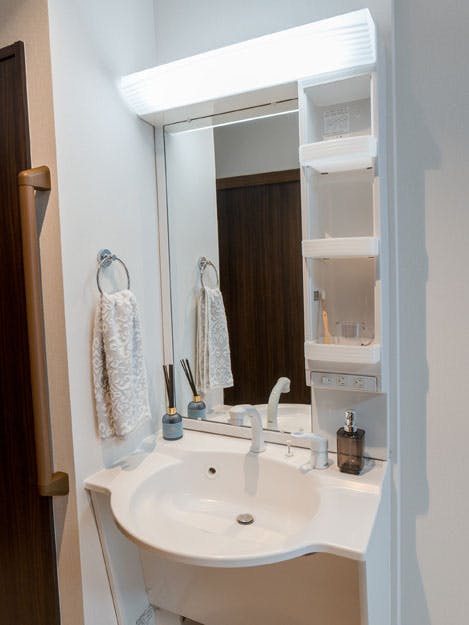 リアンレーヴ明石 洗面台