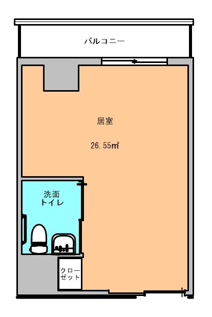 ローベル西台 間取図