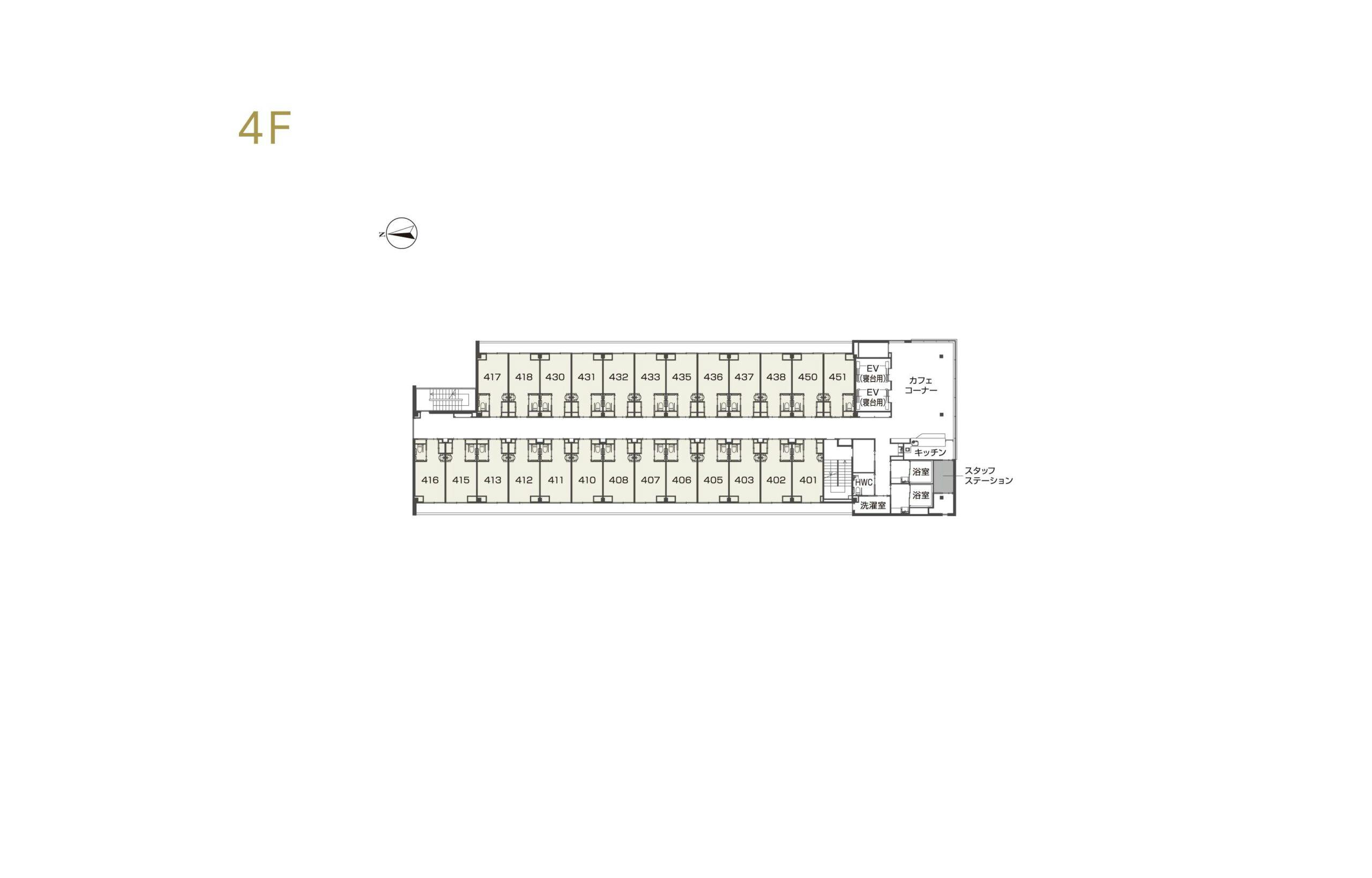 チャーム東伏見 間取図