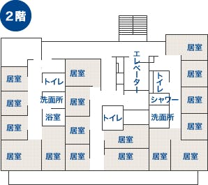 ロッジハウスなかがわ 間取図