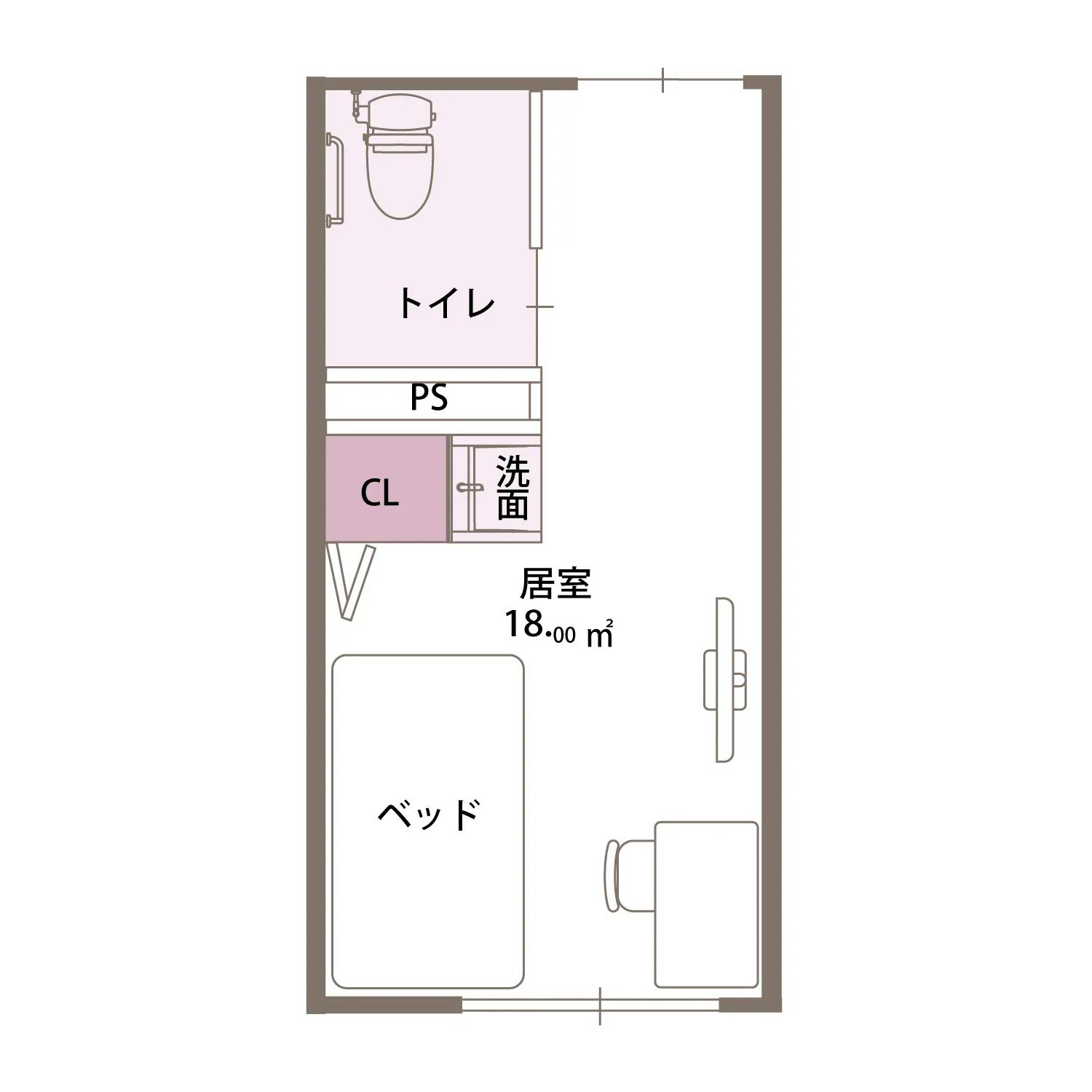 やさしい手シニアリビングやさしえ平之町はな 間取図