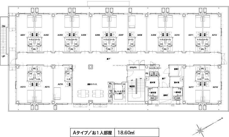 アルファリビング姫路城北 間取図