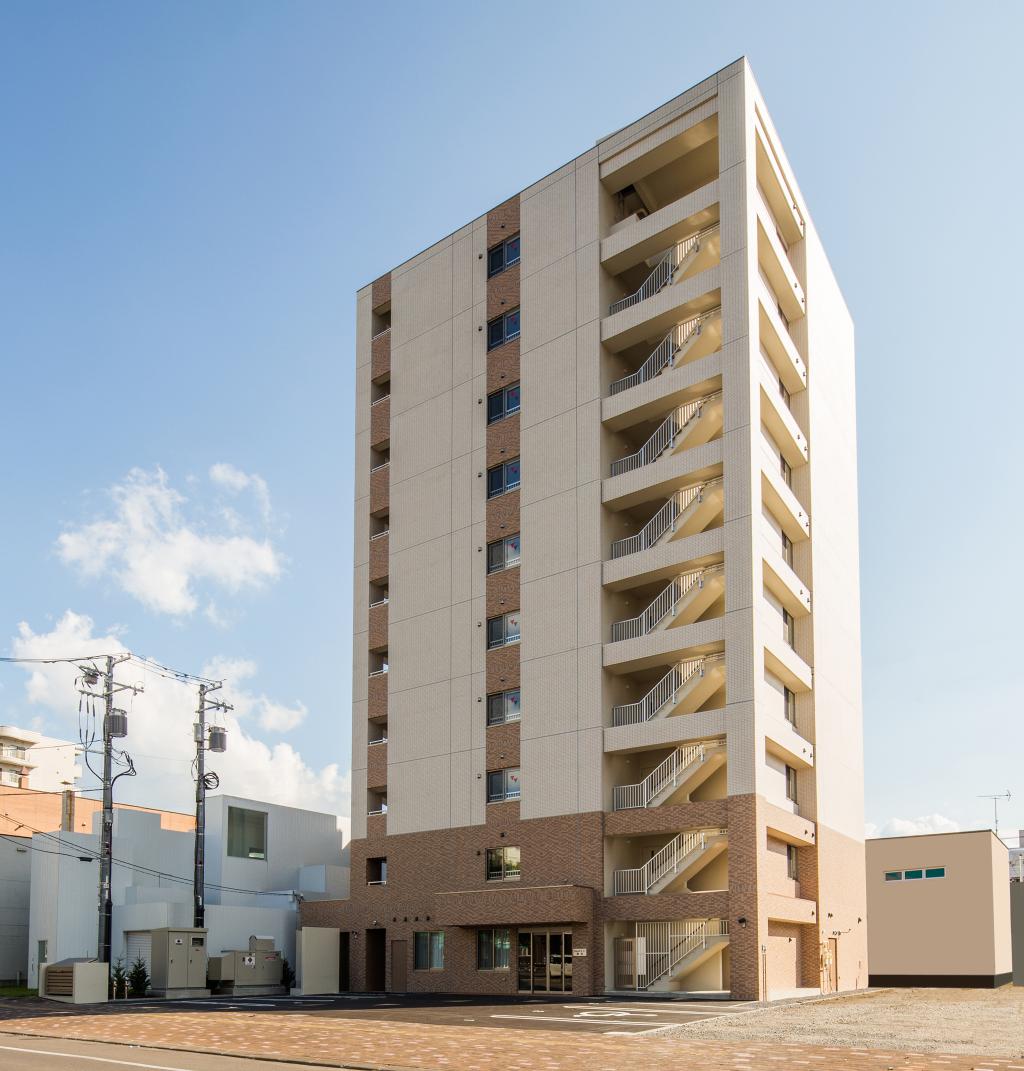 エムズコート旭川 外観