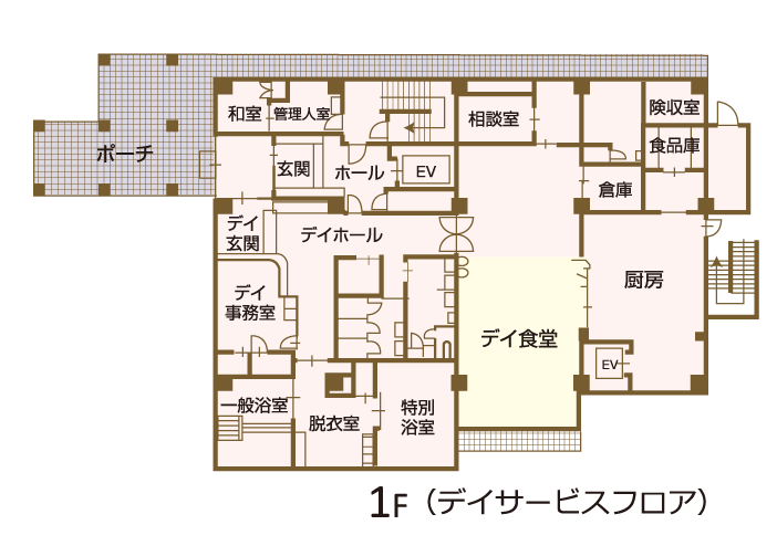 介護付有料老人ホーム シニアヴィラ パトリ 間取図