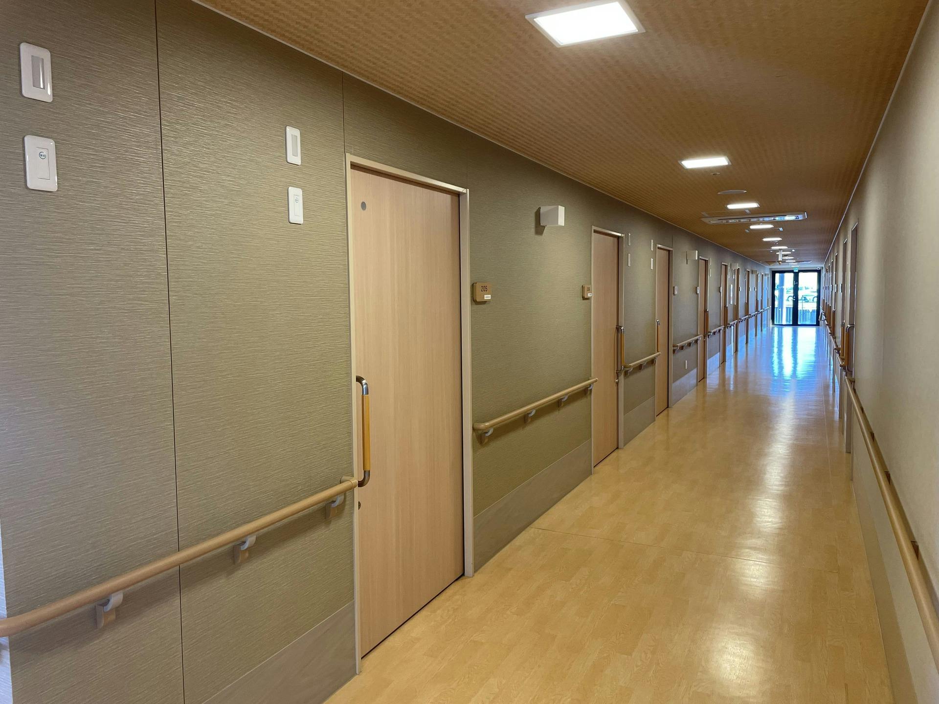 ライブラリ取手 廊下