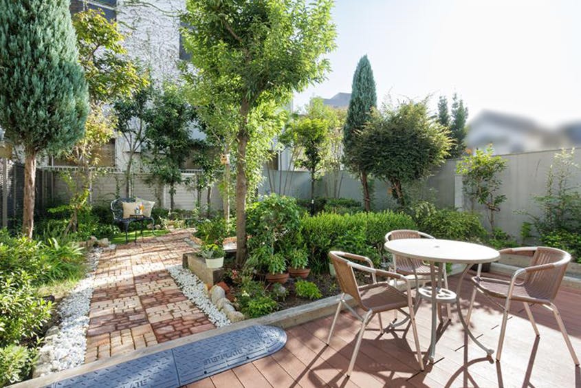 メディカル・リハビリホームグランダ神戸東灘 1F 中庭