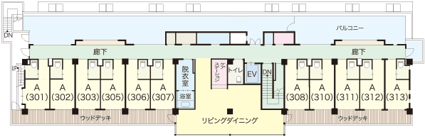 アライブ目白 間取図