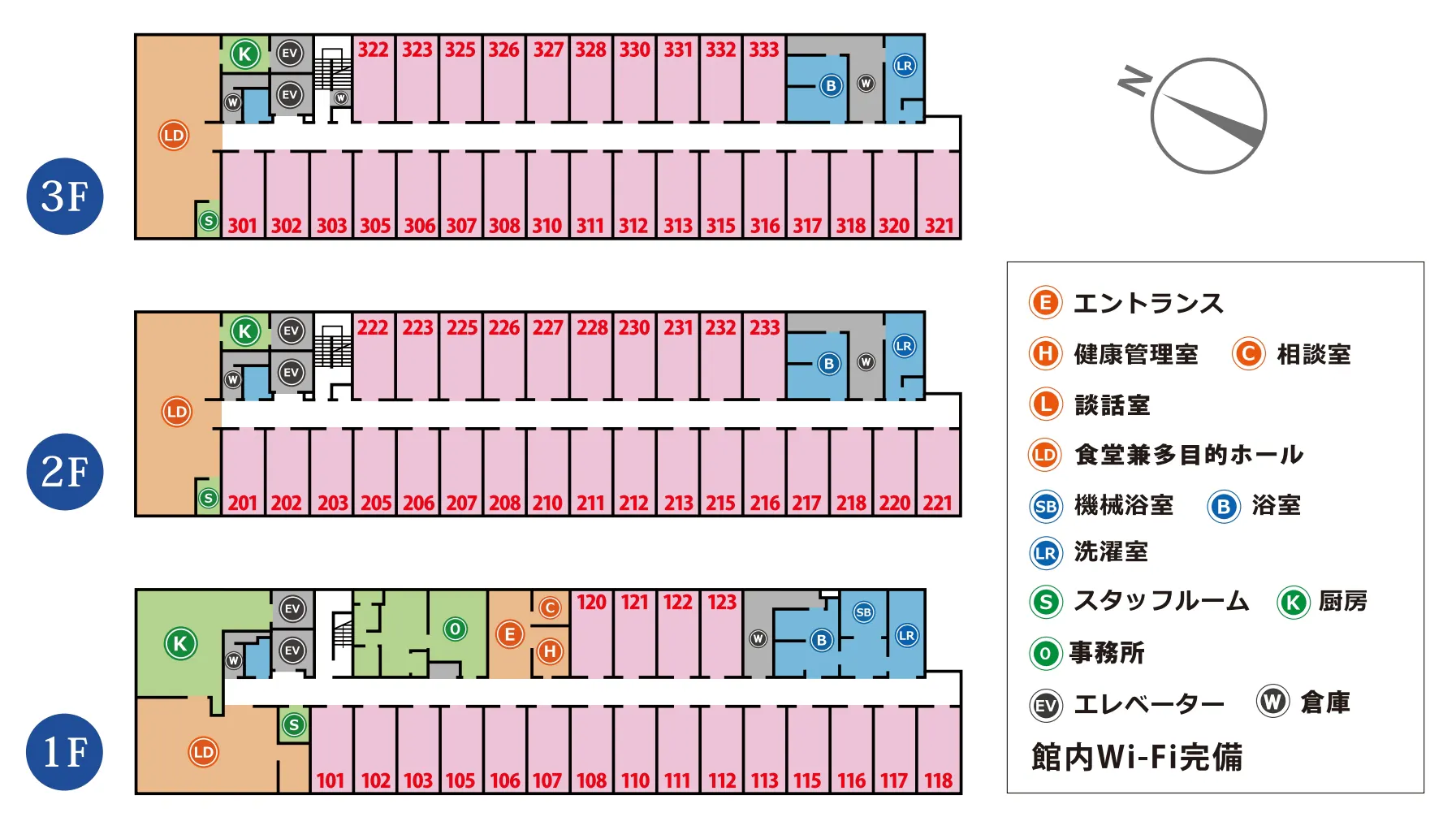 ALSOKケアホーム横浜港南台 間取図