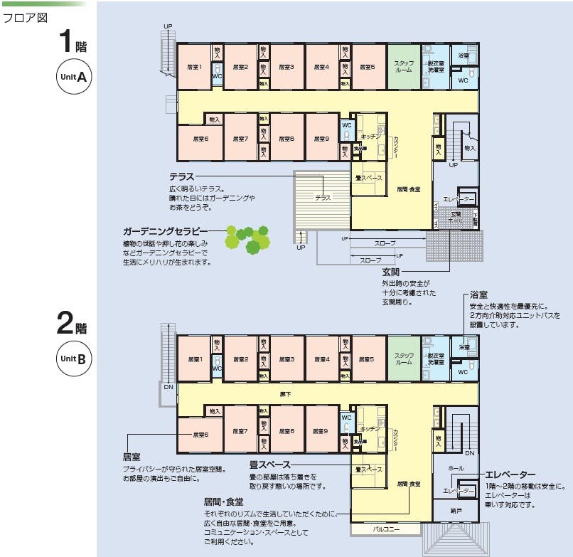 ニチイケアセンター横浜瀬谷 間取図