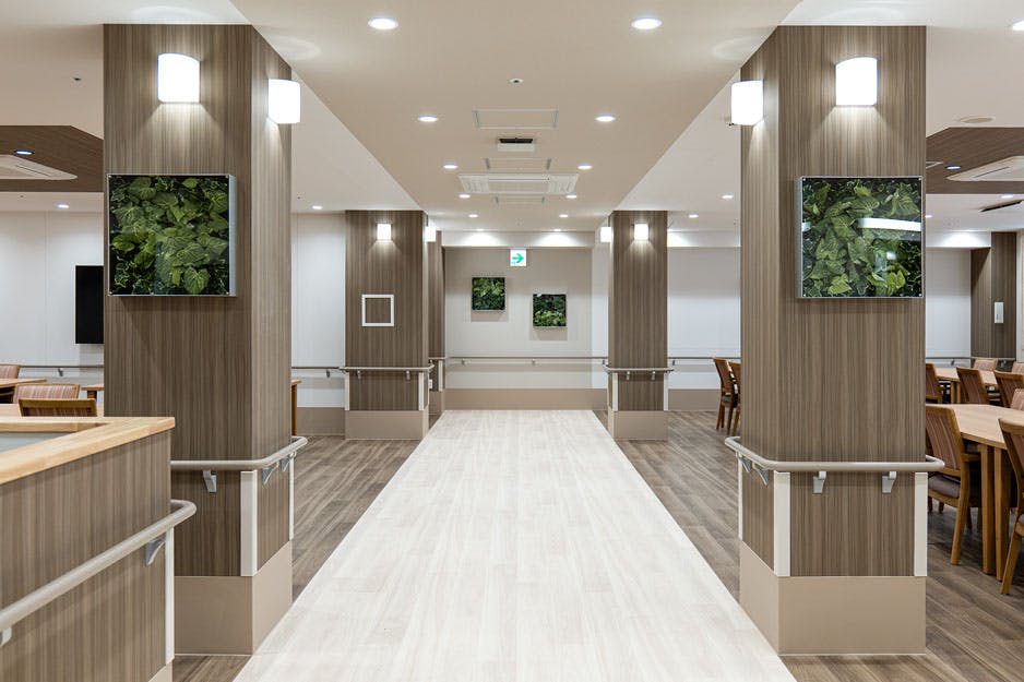 リアンレーヴ市ケ尾壱番館 食堂