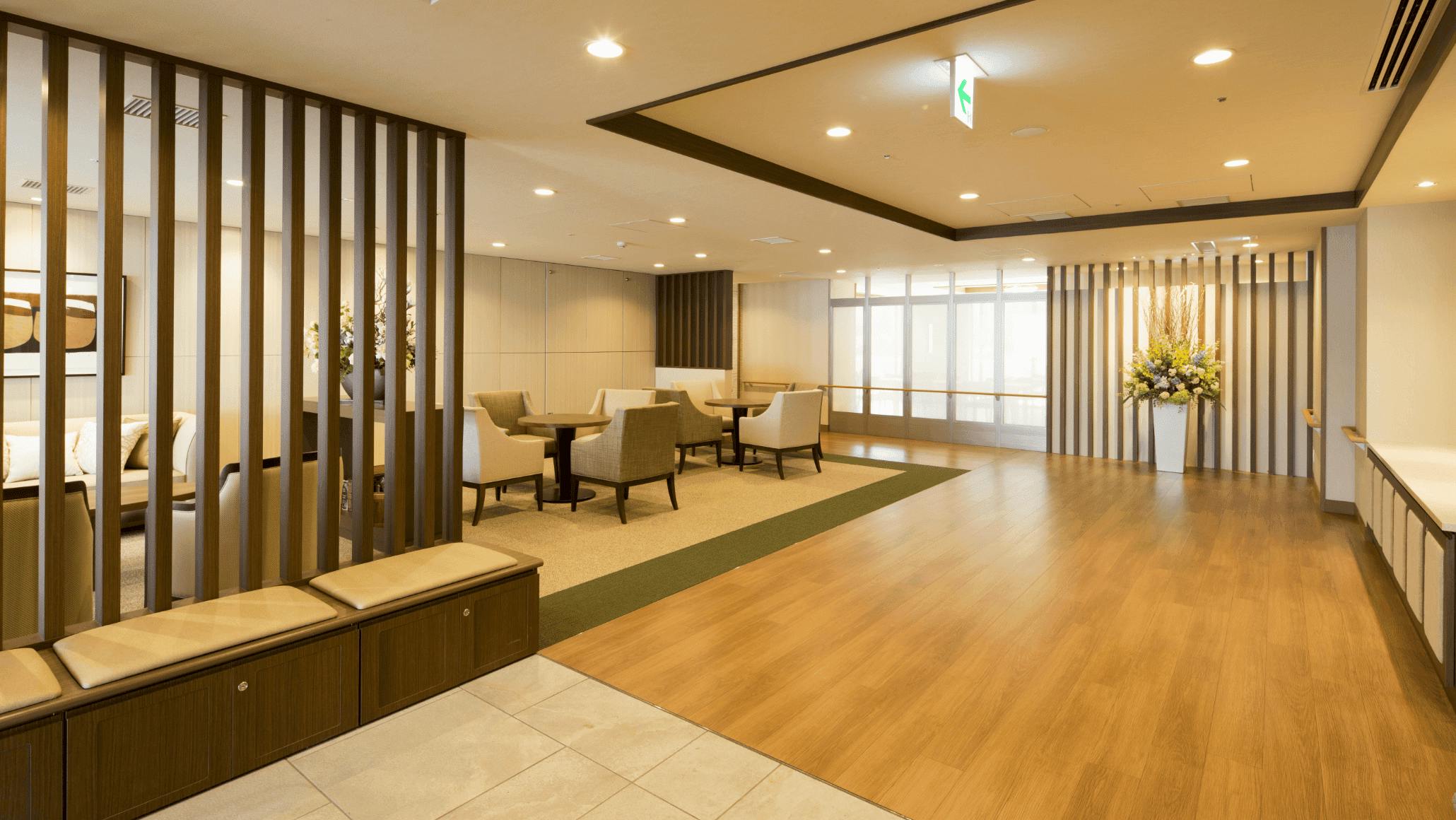 グランクレール青葉台二丁目ケアレジデンス ラウンジ