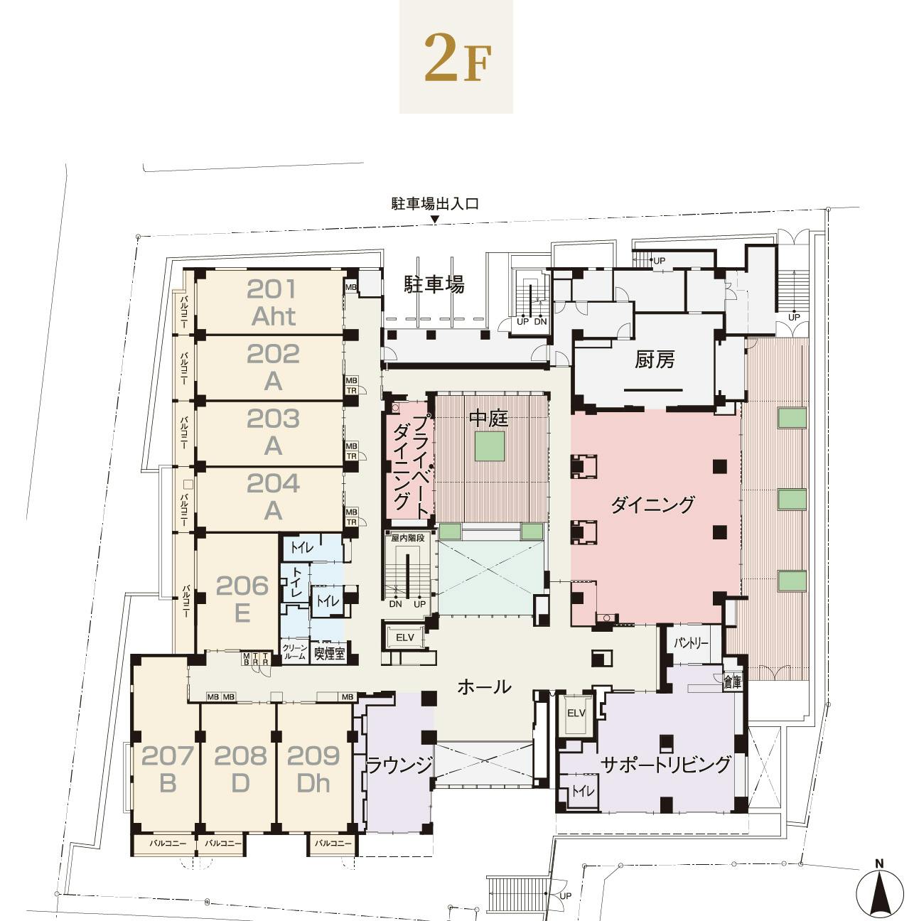 東急ウェリナ旗の台 間取図