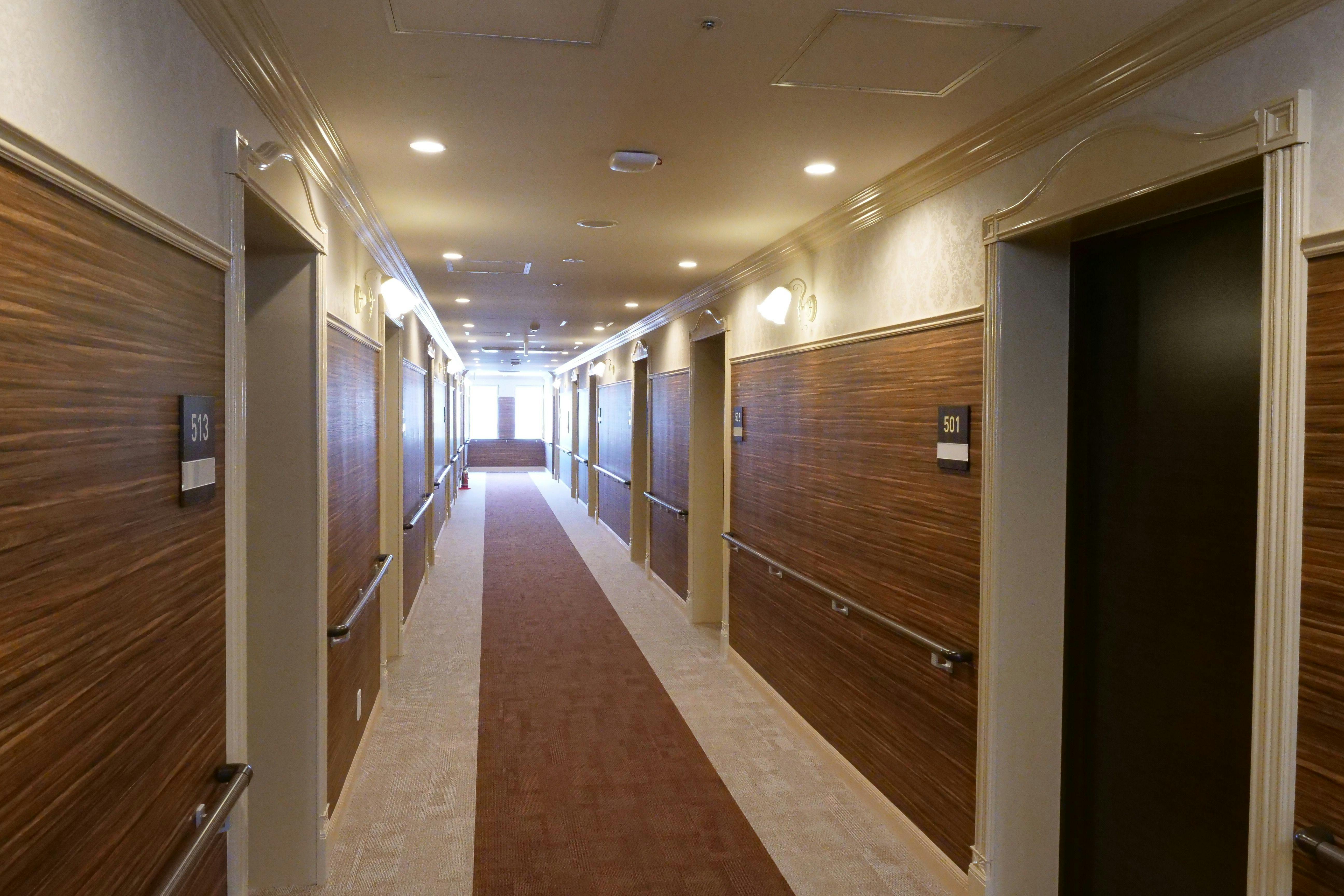 ノアガーデンペイサージュ 共用通路