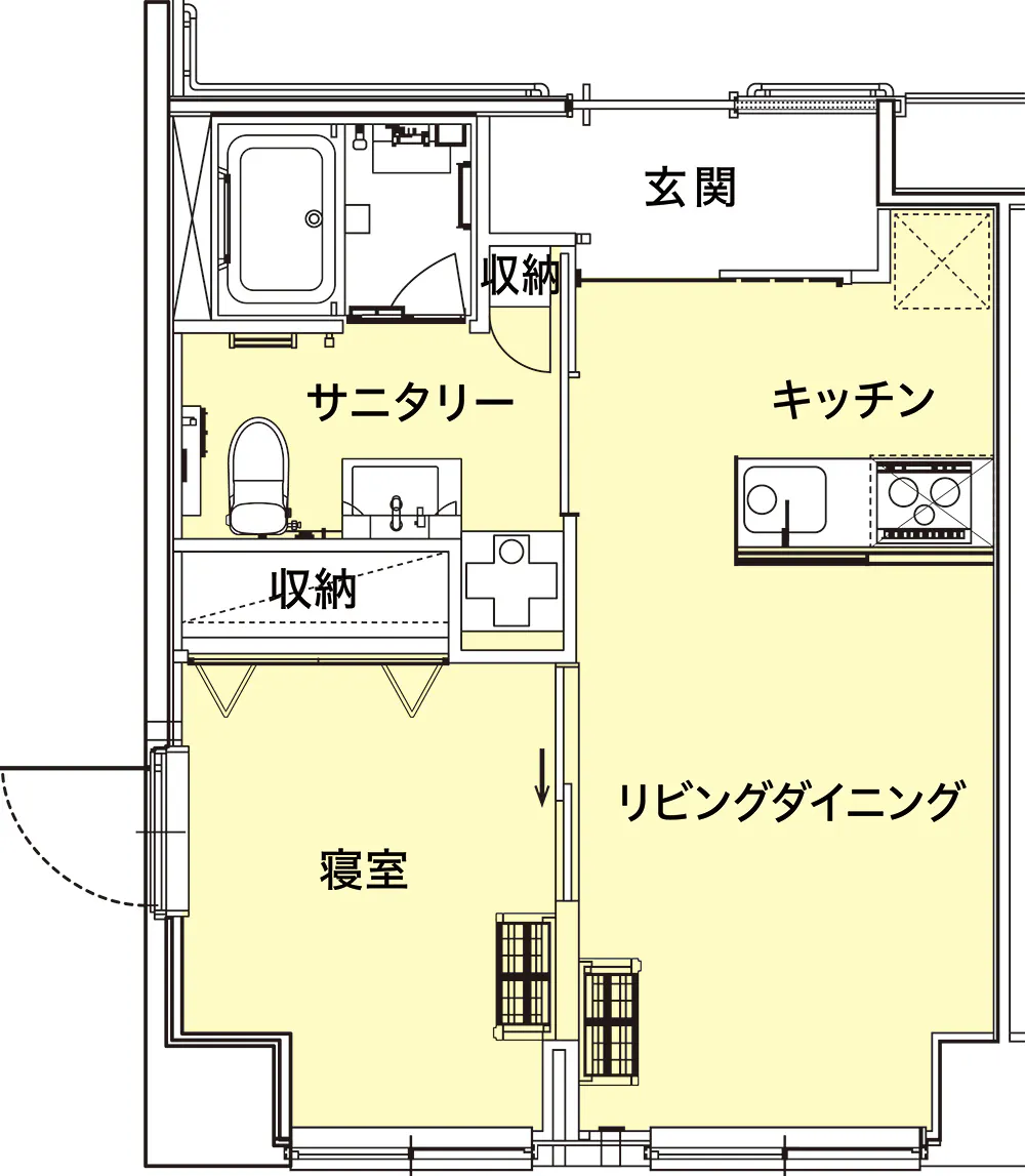 和気ハウス平塚 間取図