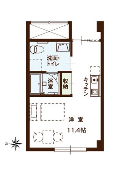 グランメゾン迎賓館函館湯の川 間取図