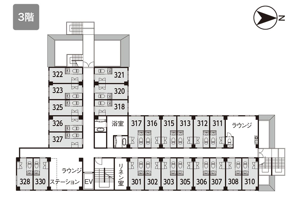 イリーゼふじみの 間取図