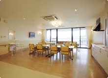 ケアタウンしらゆり 食堂